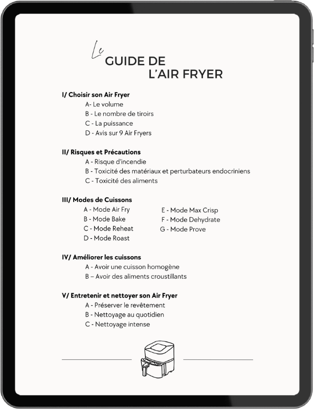 Le guide de l’air fryer - E-book