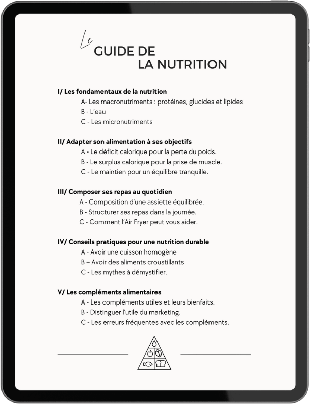 Le guide de la nutrition