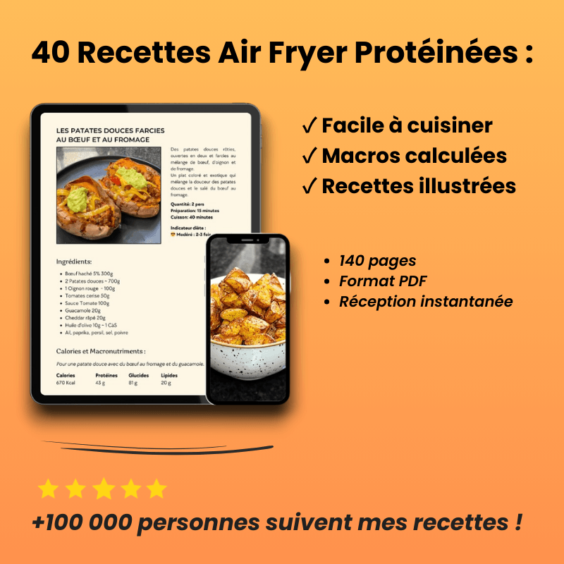 L'art de l'Air Fryer - 40 Recettes Protéinées