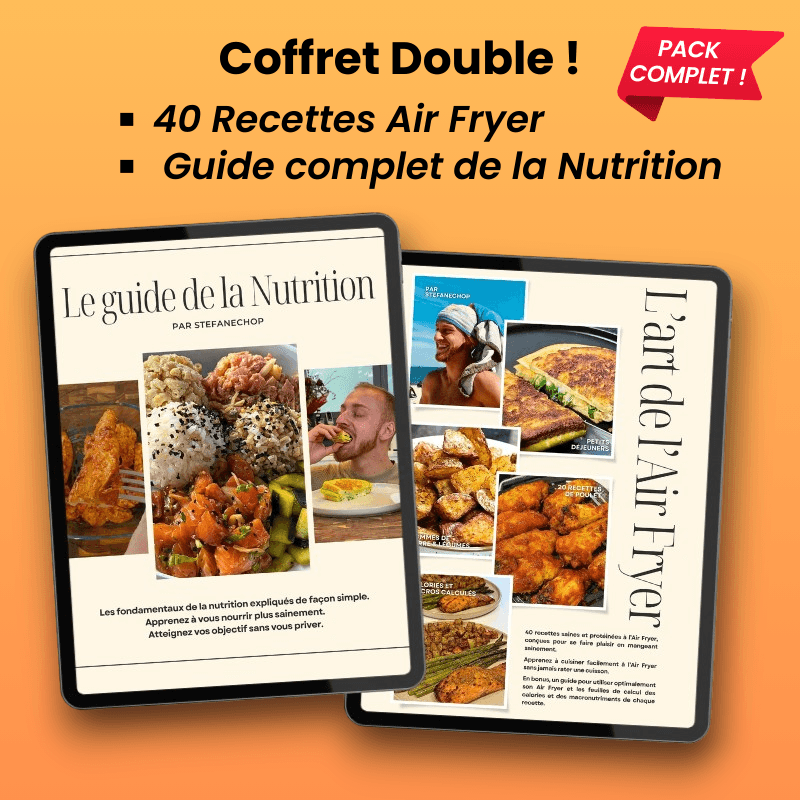 Coffret Double : Le Guide de la Gutrition & L'art de l'Air Fryer